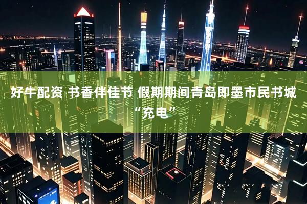 好牛配资 书香伴佳节 假期期间青岛即墨市民书城“充电”